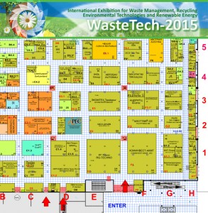 WasteTech-2015 floor layout