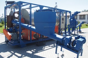 Equipment for the elimination of the sludge pits at international forum